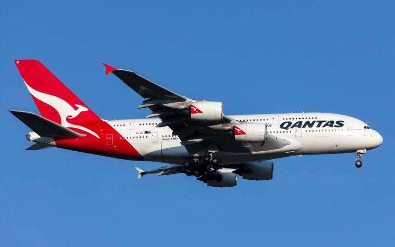 Qantas Airbus A380 vh-oqi